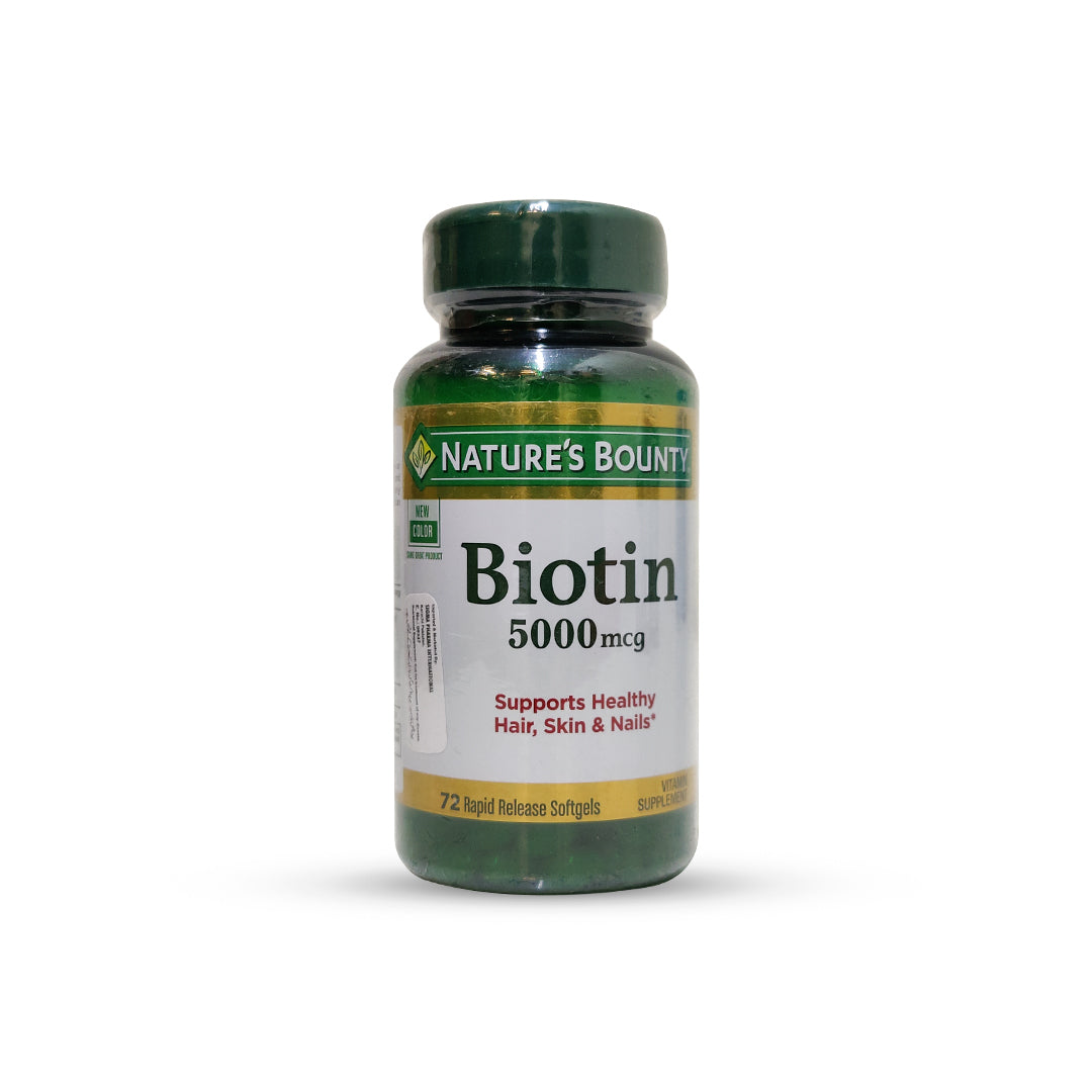 NB BIOTIN 5000MCG TAB