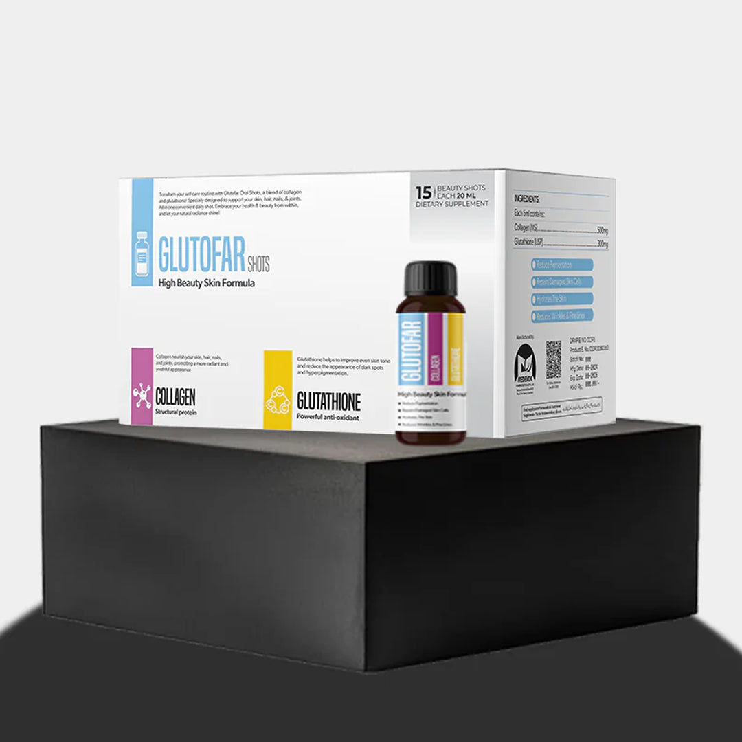 Glutofar Whitening Shots 20ML (15 Shots)