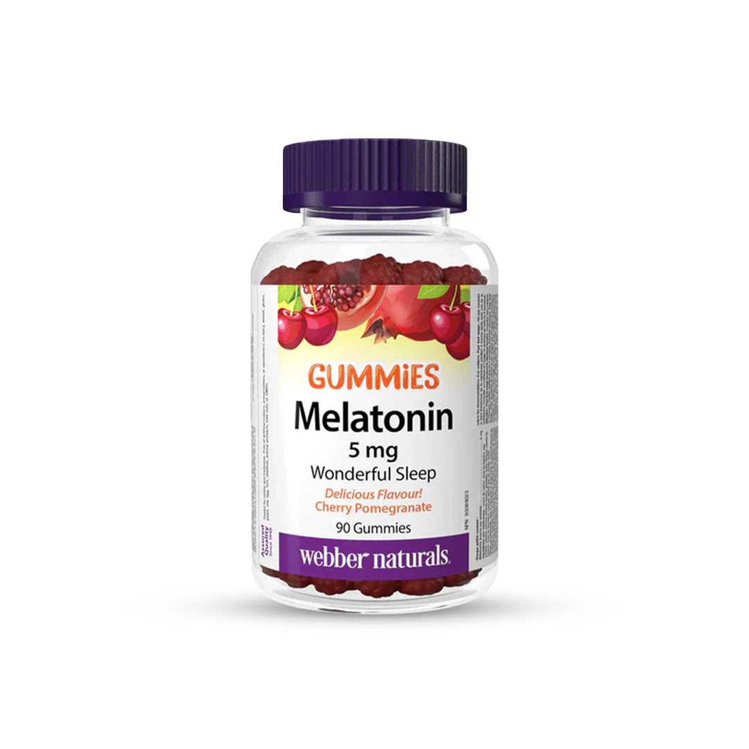 Webber Naturals Melatonin Gummies 5mg, 90 Ct