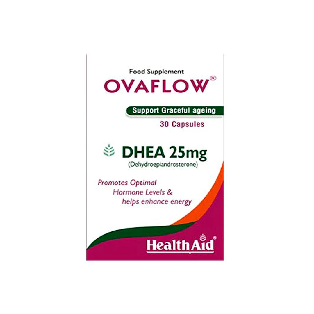 HealthAid Ovaflow DHEA 25mg, 30 Ct