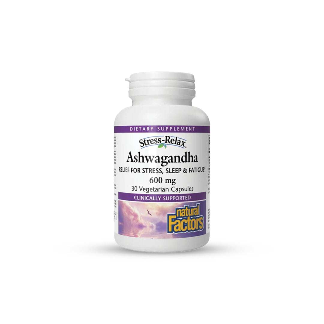 Natural Factors KSM-66 Ashwagandha 600mg, 30 Ct