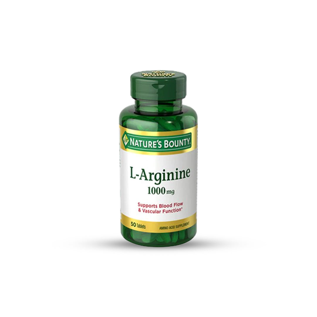 Nature's Bounty L-Arginine 1000mg, 50 Ct