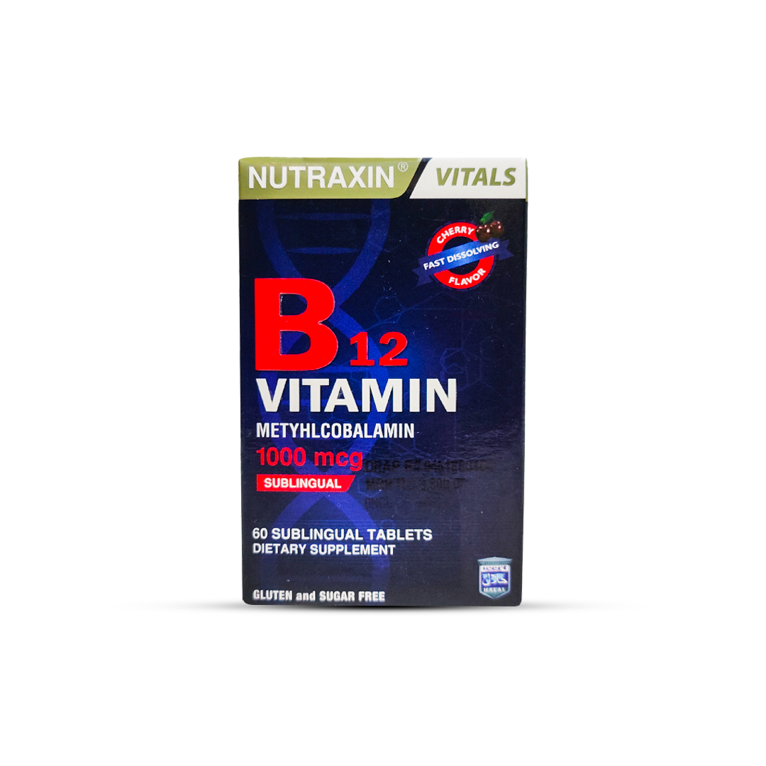 NUTRAXIN VITAMIN B12 1000MCG