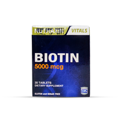 NUTRAXIN BIOTIN 5000MCG