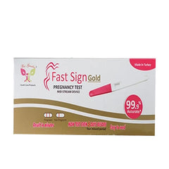 Fast Sign Gold Pregnancy Test Mid Stream Device, 1 Ct