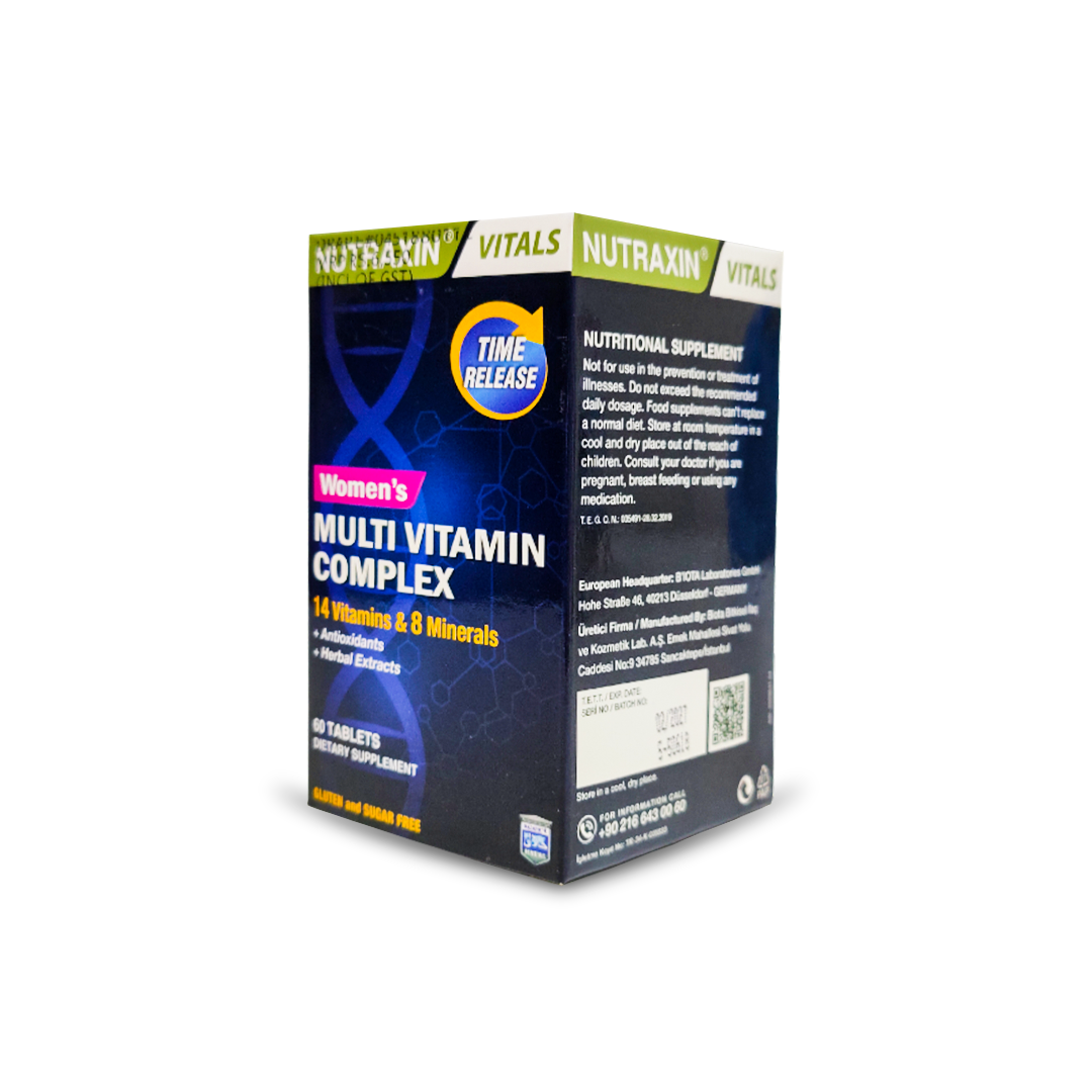 NUTRAXIN MULTIVITAMIN COMPLEX WOMEN