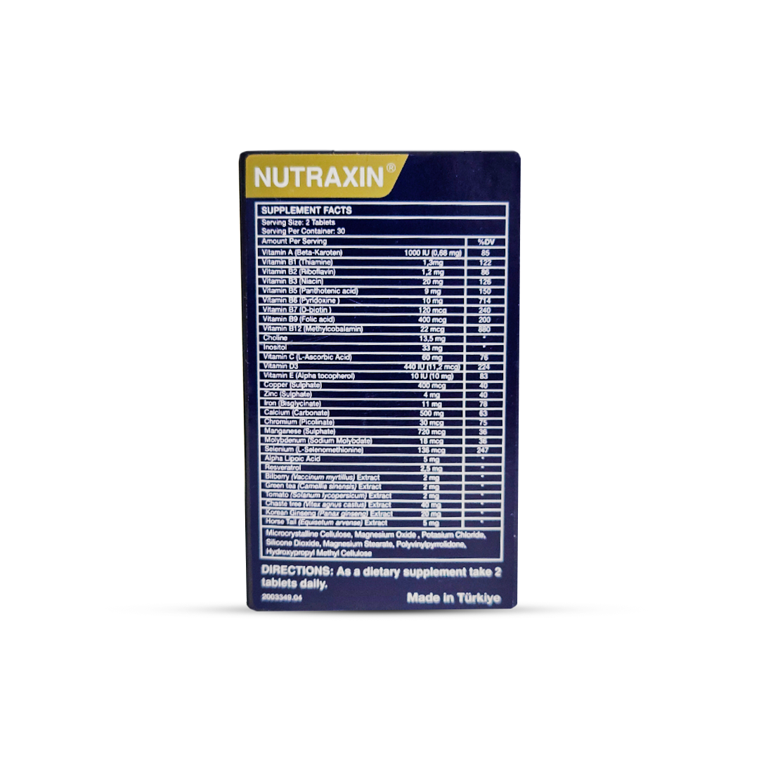 NUTRAXIN MULTIVITAMIN COMPLEX WOMEN